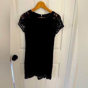 Club Monaco black lace dress size 0